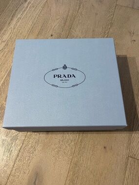 Prada Light Blue Shoe Box (Large)